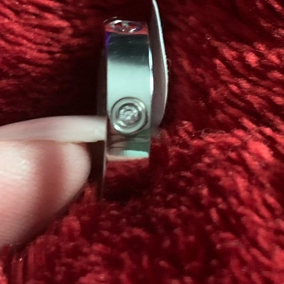 5mm ring to match love bracelet stainless steel - Picture 5 of 6